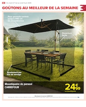 Parasol Angebote im Prospekt "LE MOIS À VOS MARQUES, PRÊTS, PRÊTS, PARTEZ !" von Carrefour auf Seite 70