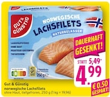 norwegische Lachsfilets bei EDEKA im Prospekt "" für 4,99 €