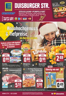 EDEKA Prospekt der Woche "Aktuelle Angebote" Seite 1, 27.11.2023 bis 02.12.2023 für Hilden Aktueller EDEKA Prospekt "Aktuelle Angebote" Seite 1 von 28 Seiten für Hilden