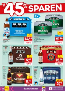 Wasser im aktuellen Netto Marken-Discount Prospekt (Stuttgart) Wasser im Netto Marken-Discount Prospekt "Aktuelle Angebote" mit 73 Seiten (Stuttgart)