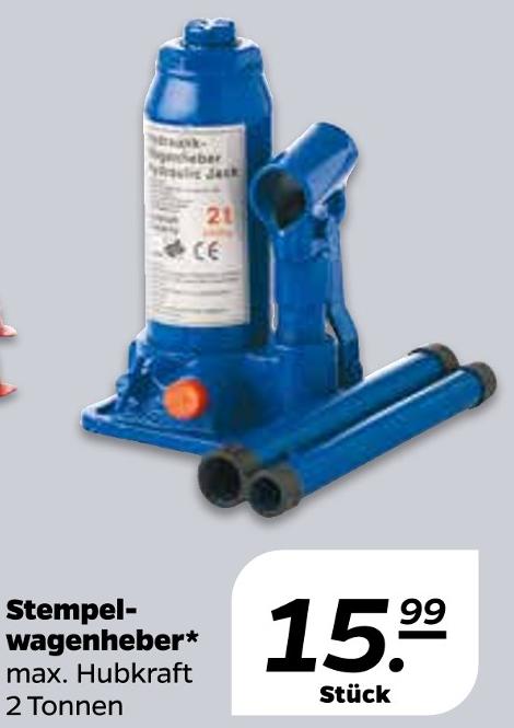 NETTO mit dem Scottie Stößen - Stempelwagenheber Stempelwagenheber Angebot bei NETTO mit dem Scottie Stößen im Prospekt Günstig. Besser. Für Dich.
