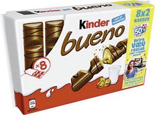 KINDER Bueno - Casino Supermarchés à Asnières-sur-Seine KINDER Bueno en promo chez Casino Supermarchés Asnières-sur-Seine à 3,12 €
