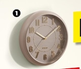 Horloge Alizée, 30 cm - Stokomani à Drancy Horloge Alizée, 30 cm en promo chez Stokomani Drancy à 6,99 €