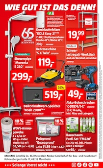 Batterie im BAUHAUS Prospekt "SUMMER SALE" mit 8 Seiten (Aachen)