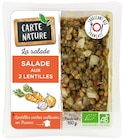 Promo SALADE AUX 2 LENTILLES à 3,03 € dans le catalogue NaturéO à Les Clayes-sous-Bois