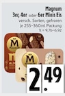 3er Minis Eis von Magnum im aktuellen EDEKA Prospekt für 2,49 €