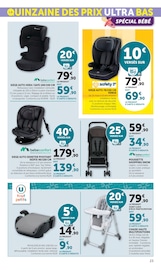 Siège Auto Bébé Angebote im Prospekt "LA QUINZAINE DES PRIX ULTRA BAS" von Hyper U Siège Auto Bébé Angebote im Prospekt "LA QUINZAINE DES PRIX ULTRA BAS" von Hyper U auf Seite 23