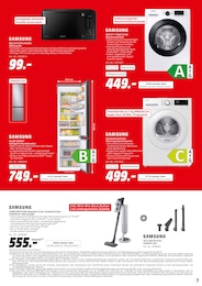 Waschmaschine Angebot im aktuellen MediaMarkt Saturn Prospekt auf Seite 7