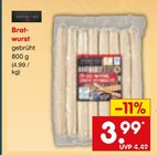 Bratwurst im Angebot bei Netto Marken-Discount in Göppingen Bratwurst Angebote bei Netto Marken-Discount Göppingen für 3,99 €