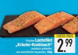 Frisches Lachsfilet Kräuter-Knoblauch im EDEKA Prospekt Frisches Lachsfilet Kräuter-Knoblauch von im aktuellen EDEKA Prospekt für 2,99 €
