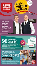 REWE Prospekt für Bremen mit 32 Seiten REWE Prospekt "Dein Markt" für Bremen, 32 Seiten, 24.08.2026 - 29.08.2026