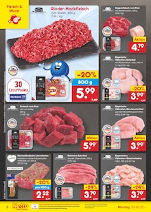 Fleisch im Netto Marken-Discount Prospekt "Aktuelle Angebote" mit 57 Seiten (Fürth)