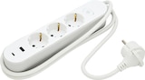 Kabel im Rossmann Prospekt Dreifachsteckdose mit USB im aktuellen Rossmann Prospekt für 8,99 €