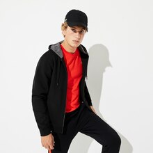 Lacoste Angers - Sweatshirt zippé à capuche Tennis Lacoste SPORT en molleton uni Promo Sweatshirt zippé à capuche Tennis Lacoste SPORT en molleton uni dans le catalogue Lacoste "Toutes les silhouettes" à Angers