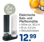 Elektrische Salz- und Pfeffermühle im aktuellen Rossmann Prospekt