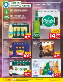 Bier im Netto Marken-Discount Prospekt "Aktuelle Angebote" mit 61 Seiten (Oranienburg)