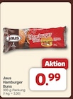 Hamburger Buns von Jaus im aktuellen famila Nordwest Prospekt