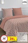 Housse de couette + 2 taies d'oreiller - FUTURE HOME - Intermarché Hyper à Bergerac Housse de couette + 2 taies d'oreiller - FUTURE HOME en promo chez Intermarché Hyper Bergerac à 24,90 €