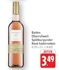 Spätburgunder Rosé halbtrocken bei E center im Umkirch Prospekt für 3,49 €