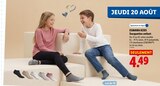 Socquettes enfant - ESMARA KIDS en promo à 4,49 € chez Lidl Socquettes enfant - ESMARA KIDS dans le catalogue Lidl