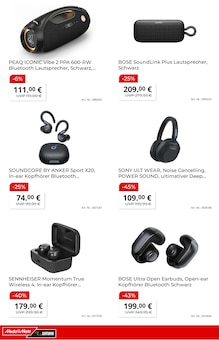 Kopfhörer im MediaMarkt Saturn Prospekt "LET'S GO! DEALS Kostenlos geliefert!" mit 19 Seiten (Mainz)