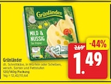 Schnittkäse von Grünländer für 1,49 € bei EDEKA im Angebot Schnittkäse von Grünländer im aktuellen EDEKA Prospekt