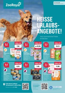 Katzenfutter im ZooRoyal Prospekt "HEISSE URLAUBSANGEBOTE!" mit 8 Seiten (Düsseldorf)