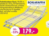 Federholzrahmen Classic, für 179,00 € bei SB Möbel Boss im Angebot Federholzrahmen Classic, im aktuellen SB Möbel Boss Prospekt