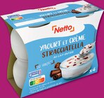 Yaourt et crème stracciatella x4 à Netto dans Laval-Roquecezière Yaourt et crème stracciatella x4 à Netto dans Laval-Roquecezière