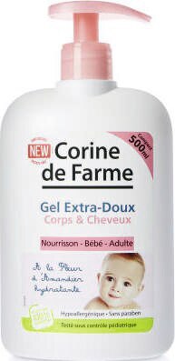 Géant Casino Ézanville - Gel Extra Doux Corps & Cheveux Nourrisson - Bébé - Adulte Promo Gel Extra Doux Corps & Cheveux Nourrisson - Bébé - Adulte dans le catalogue Géant Casino "Tout pour bébé" à Ézanville
