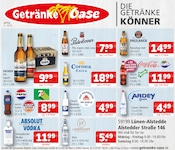 Aktueller Getränke Oase Prospekt mit Cola, "Aktuelle Angebote", Seite 1