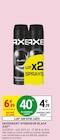 Déodorant atomiseur Black - AXE en promo chez Intermarché Versailles à 4,19 €