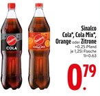 Cola im Angebot bei EDEKA in Freilassing Cola Angebote von Sinalco bei EDEKA Freilassing für 0,79 €
