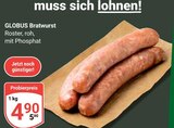 Bratwurst Angebote von Globus bei GLOBUS Gotha für 4,90 €