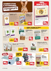 Promos Foin rongeur dans le catalogue "Les super deal font leur rentrée !" de Animalis à la page 10