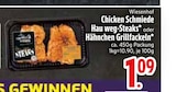Chicken Schmiede Hau weg-Steaks im Angebot bei EDEKA in Straubing Chicken Schmiede Hau weg-Steaks Angebote von Wiesenhof bei EDEKA Straubing für 1,09 €