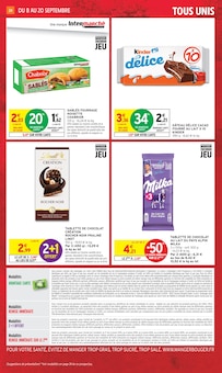 Promotion Nesquik dans le prospectus Intermarché Super, valable du 08/09/2026 au 20/09/2026 Promo Nesquik dans le catalogue Intermarché Super du moment à la page 24