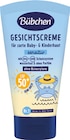 Sensitiv Gesichtssonnencreme LSF 50+ im Rossmann Prospekt Sensitiv Gesichtssonnencreme LSF 50+ von Bübchen im aktuellen Rossmann Prospekt für 4,99 €