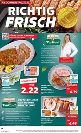 Rollbraten im Kaufland Prospekt in Hagen Aktueller Kaufland Prospekt mit Rollbraten, "RICHTIG FRISCH", Seite 28