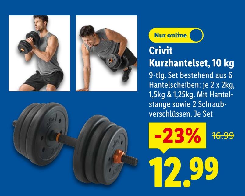 Kurzantelset, 10 kg