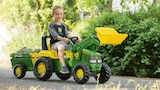 Tracteur rolly junior john deere avec pelle et remorque - John Deere dans le catalogue JouéClub