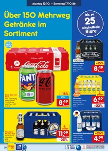 Coca Cola im aktuellen Netto Marken-Discount Prospekt (Ludwigsburg) Coca Cola im Netto Marken-Discount Prospekt "Aktuelle Angebote" mit 71 Seiten (Ludwigsburg)