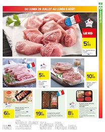 Offre Gigot D'agneau dans le catalogue Carrefour du moment à la page 39