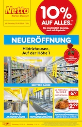 Discounter Prospekt von Netto Marken-Discount Holzgerlingen Netto Marken-Discount Prospekt: "Neueröffnung - 10% auf ALLES", 6 Seiten, 23.06.2026 - 27.06.2026