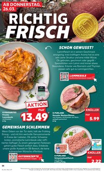 Lamm im Kaufland Prospekt "KNÜLLER" mit 80 Seiten (Regensburg)
