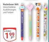 Radierbarer Stift bei GLOBUS im Weischlitz Prospekt für 1,99 €