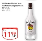 Karibischer Rum im Angebot bei GLOBUS in Pirmasens Karibischer Rum Angebote von Malibu bei GLOBUS Pirmasens für 11,99 €