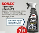 Felgenreiniger "FelgenBeast" von SONAX für 7,99 € bei V-Markt im Angebot Felgenreiniger "FelgenBeast" von SONAX im aktuellen V-Markt Prospekt