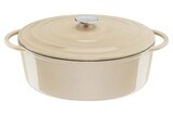 Cocotte Tefal LOV Cocotte ovale 34 cm Beige E2590604 - Tefal dans le catalogue Darty