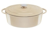 Promo Cocotte Tefal LOV Cocotte ovale 34 cm Beige E2590604 à 109,99 € dans le catalogue Darty à Saint-Maur